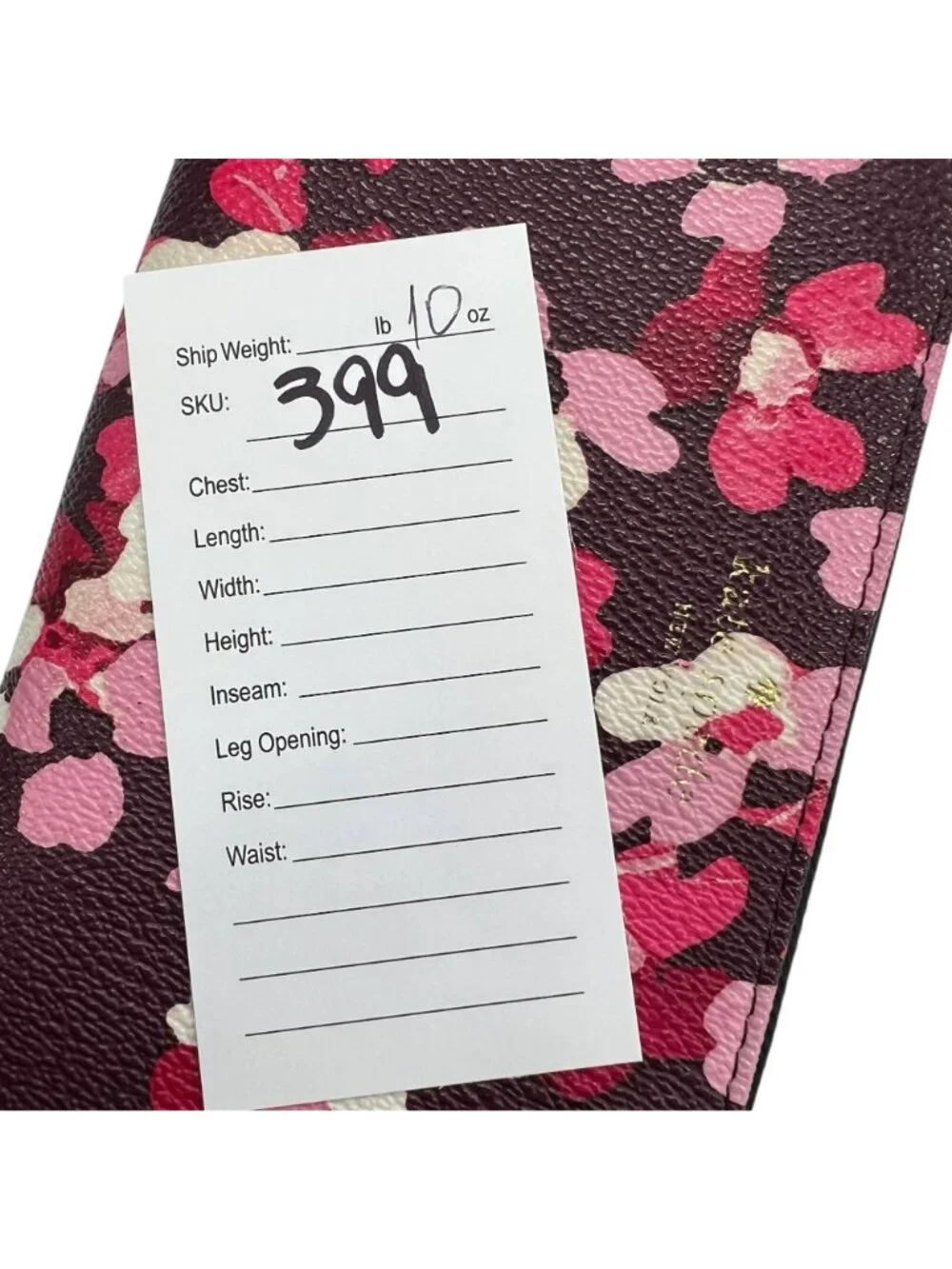 Kate Spade New York Floral Print Zip Around Wallet Large Continental Style